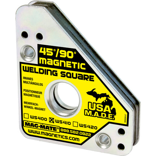 Mag-Mate NE7011097 Magnetic Welding Square - Adjustable - 61/8"x5/8"x33/8"-110 lbs Holding Capacity