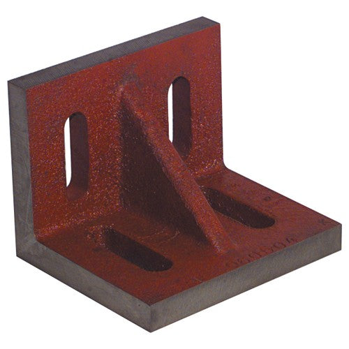 Quality Import NL50C4 Machined Webbed (Closed) End Slotted Angle Plates - 6" x 5" x 4-1/2"