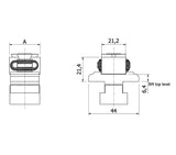 JERGENS CLAMP MODULE, CLAMP TYPE B, SMOOTH/SERRATED - RMC-BSR