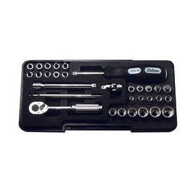 Ko-ken P2258M 1/4 Sq. Dr. Socket set   6 point  Plastic Case 31 pieces