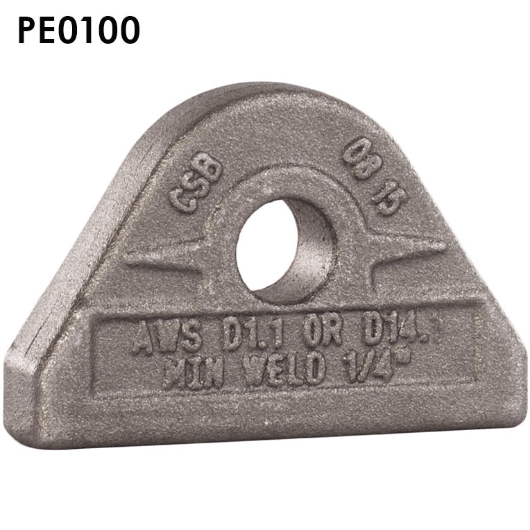 Industrial Magnetics MAG-MATE® Padeye 1 Ton Weld-On PE0100
