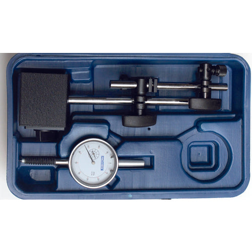 Procheck PC21MBFA1514K Fine Adjust Magnetic Base with IP54 Dial Indicator in Case