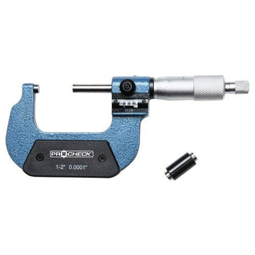 Procheck PC21MDM1201 1 - 2" 0.0001" Graduation Mechanical Digital Outside Micrometer