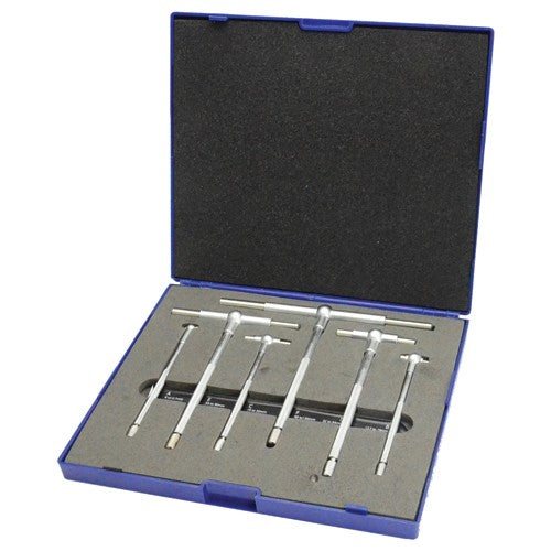 Procheck PC24TGS6PST TiN Coated Telescoping Gage Set 6 Pieces, 5/16"-6" Measuring Range
