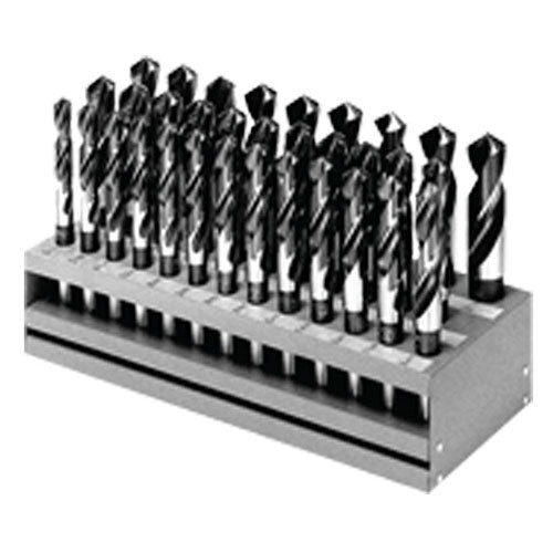 Morse Cutting Tools MT1218111 33 Pc. HSS Reduced Shank Drill Set