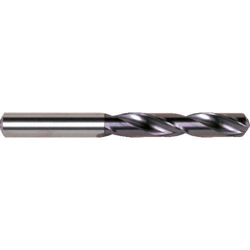 Dormer PT390613870 10 mm Dia. x 10 mm Shank x 61 mm Flute Length x 103 mm OAL, 5xD, 140°, TiAlN, 2 Flute, Coolant Thru, DIN 6535 HA Solid Carbide Drill