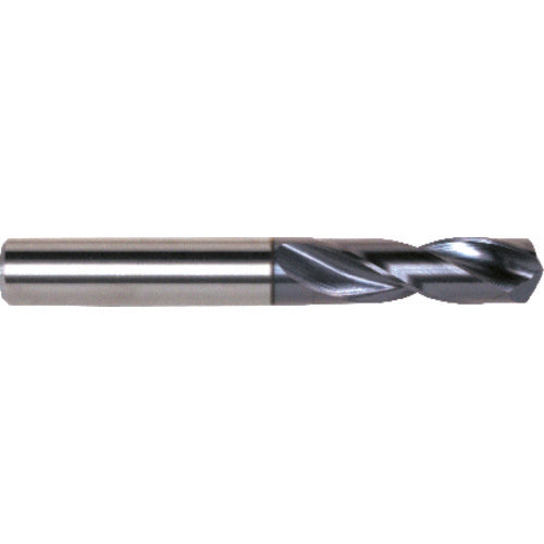 Dormer PT400615447 6.5 mm Dia. x 8 mm Shank x 34 mm Flute Length x 79 mm OAL, 3xD, 140°, TiAlN, 2 Flute, External Coolant, DIN 6535 HA Solid Carbide Drill