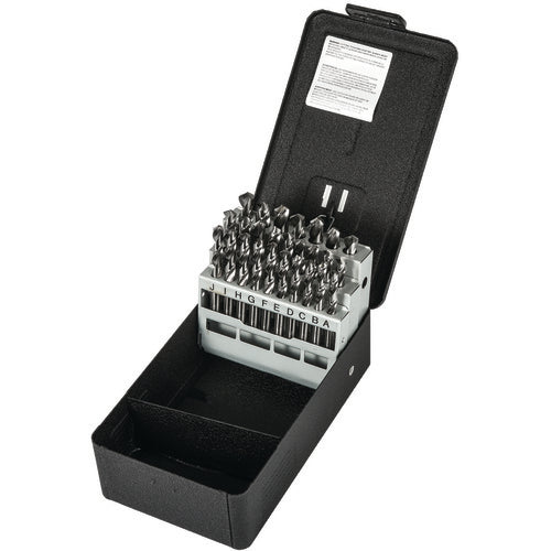 Precision Twist Drill PT2790173 A-Z HS SM DRL SET BRT PTD Series C26R42 E-code # C26R42SET