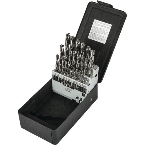 Precision Twist Drill PT2799935 1/16-1/2X64TH HS LH JOB DRL SET BRT Series C29L10 E-code # C29L10SET