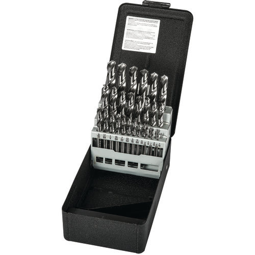 Precision Twist Drill PT2799903 1/16-1/2X64TH HS HD SM DRL SET BLK Series C29R40C E-code # C29R40CSET