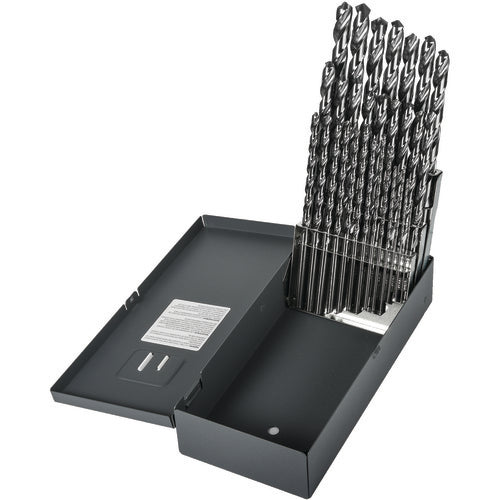 Precision Twist Drill PT2790154 1/16-1/2X64TH HS TL DRL SET BRT PTD Series C29R51 E-code # C29R51SET