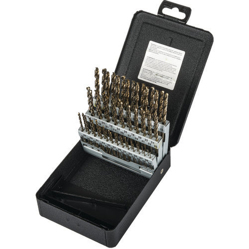 Precision Twist Drill PT2790600 NO.1-NO. 60 COBALT JOB DRL SET PTD Series C60R18CO E-code # C60R18COSET