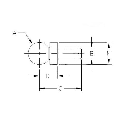 Te-Co 10856 Precision Balls - Precision Slip Fit Shoulder Balls