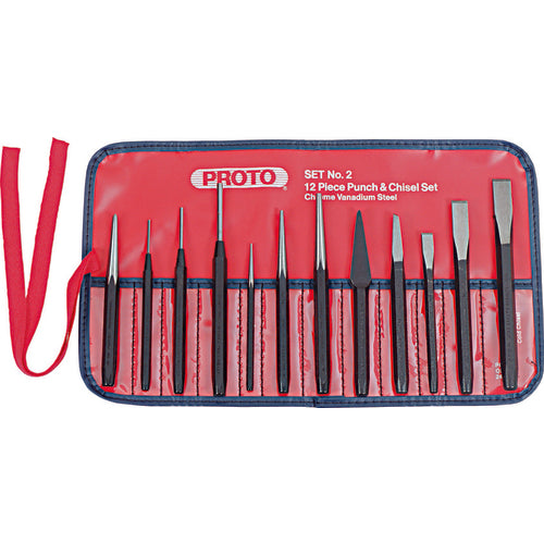 Proto KP4281760 12 Piece Punch&Chisel Set J2