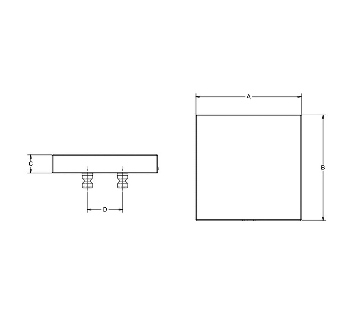 JERGENS QUICK-LOC, SUPPORT PALLET, 52, 96 SQ X 27MM - QL-200300