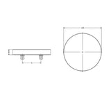 JERGENS QUICK-LOC, SUPPORT PALLET, 96, 196 DIA X 27MM - QL-200610