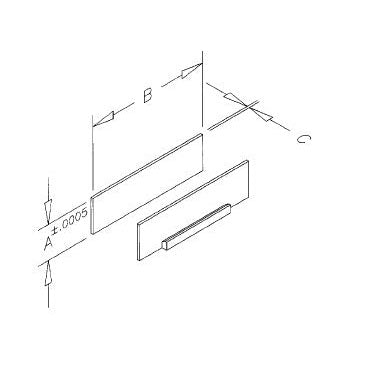 TE-CO QIP6007 6" QUICKCHANGE INDIVIDUAL PARALLEL SETS 1.500