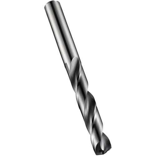 Dormer PT390613900 10.5 mm Dia. x 12 mm Shank x 70 mm Flute Length x 118 mm OAL, 5xD, 140°, TiAlN, 2 Flute, Coolant Thru, DIN 6535 HA Solid Carbide Drill