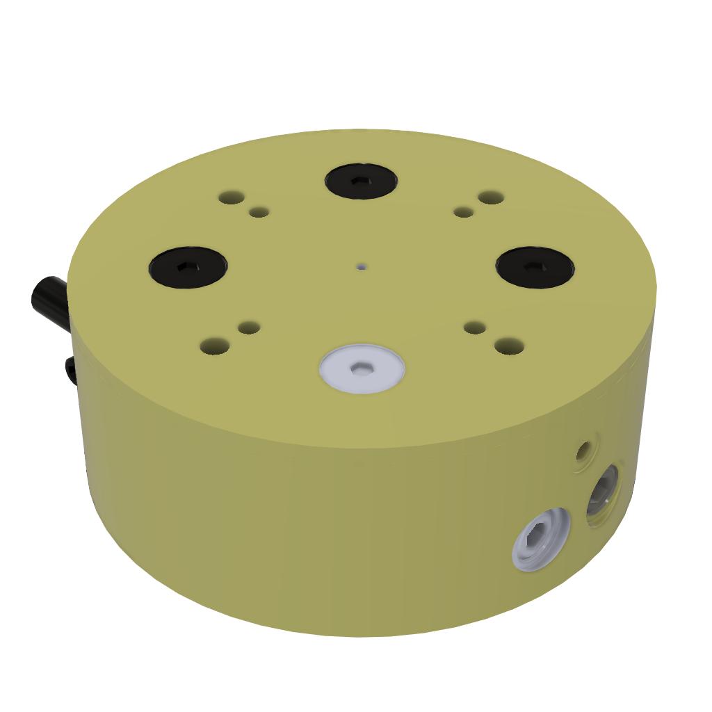 Destaco RR-28-90-CR - Light Duty Flange Output Rotary Actuator, 90 Deg Rotation