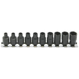 Ko-ken RS2127/10 1/4 Sq. Dr. Nut Twister set  4mm-10mm    10 pieces
