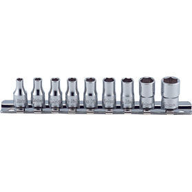 Ko-ken RS2400W/9-BA 1/4 Sq. Dr. Socket set  8BA-0BA 6 point   9 pieces