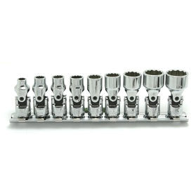 Ko-ken RS2445A/9 1/4 Sq. Dr. Universal Socket set  3/16-9/16 12 point 150mm  9 pieces