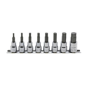 Ko-ken RS3010A/8-L50 3/8 Sq. Dr. Bit Socket set  1/8-1/2 Hex 200mm  8 pieces