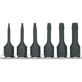 Ko-ken RS3129/6-L60 3/8 Sq. Dr. Bolt Twister set  2mm-10mm  150mm  6 pieces