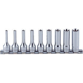 Ko-ken RS3325/9 3/8 Sq. Dr. Socket set TORX E4-E16  200mm  9 pieces