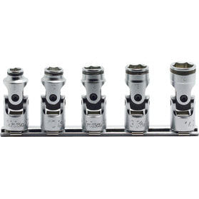 Ko-ken RS3441M/5 3/8 Sq. Dr. Universal Socket set  8mm-14mm Nut Grip 150mm  5 pieces