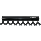 Ko-ken RSAL200-3/8X8 Magnetic Aluminum Rail  3/8 Plastic Clip x 8 pieces  200mm