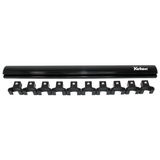 Ko-ken RSAL300-1/2X10 Magnetic Aluminum Rail  1/2 Plastic Clip x 10 pieces  300mm