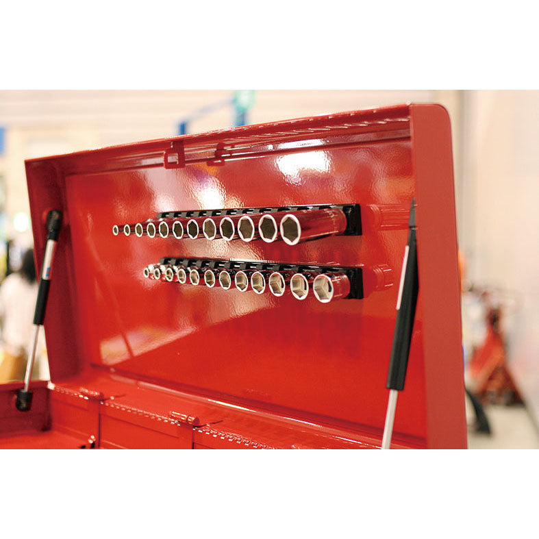 Ko-ken RSAL200-3/8X8 Magnetic Aluminum Rail  3/8 Plastic Clip x 8 pieces  200mm