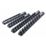 Ko-ken RSAL200-1/4X12 Magnetic Aluminum Rail  1/4 Plastic Clip x 12 pieces  200mm