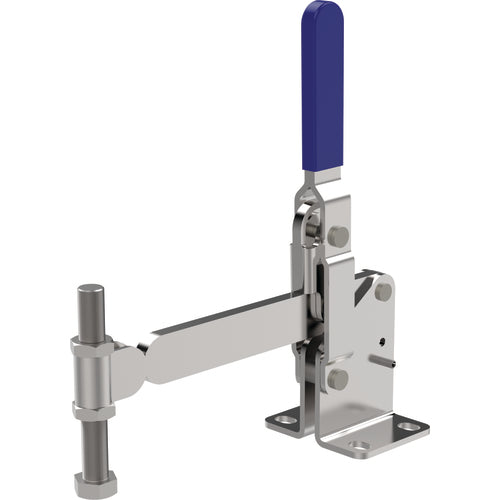 Rapidhold RH10R220 1200 lbs Solid Bar Flanged Base Vertical Hold-Down Clamp