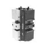 TE-CO RWS40S8SJ 4" RELK SHT. QUAD VISE W/ MACH JAWS