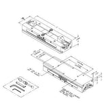 TE-CO RWS4002 4" RELOK 2 STATION LAYDOWN VISE