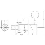 Te-Co 54941 Rotary Cam Operated Straight Index Plungers .77 Unfinished Ground