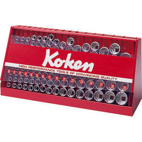 Ko-ken S3240M-00 3/8 Sq. Dr. Socket set   6 point   177 pieces