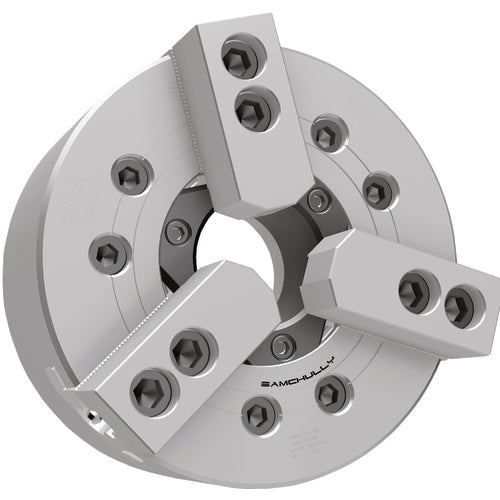 Samchully SC60HS05 5" 3-Jaw HS Open Center Hydraulic Chuck