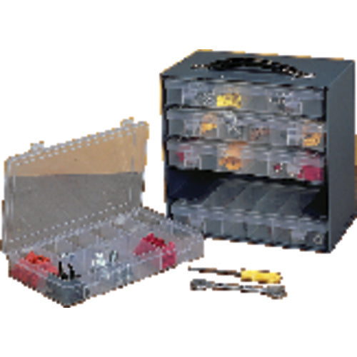 Durham SB55290 11 1/4" x 6 3/4" x 10 3/4" - Steel Rack for Plastic Compartment Boxes
