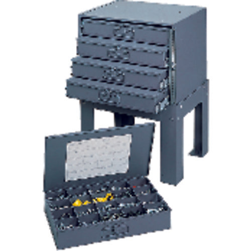Durham SB55ADLHC 18" x 12" x 3" - Adjustable Compartment Boxes