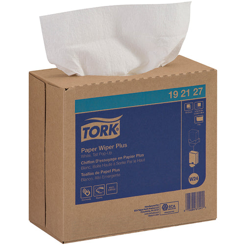 SCA Tork LM48192127 Paper Plus - DRC - White Pop Up Box