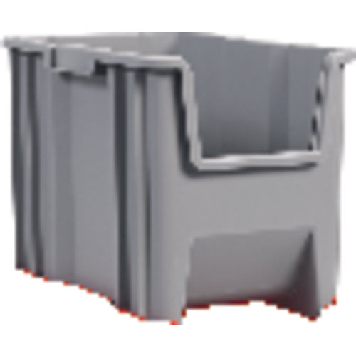 Akro-Mils SD5013014G 10" x 17 1/2" x 10 1/2" - Gray Stak-N-Store Bin