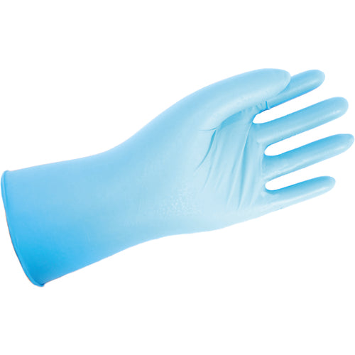 PRM Pro KB389011L 4 mil Blue Powdered Nitrile Gloves - Size Large (box of 100 gloves)