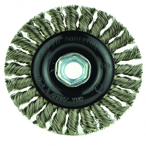 Surf-Pro SP25RK402051SCT 4"X5/8-11 RADIAL BRUSH .020 WIRE