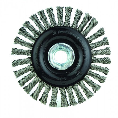 Surf-Pro SP25RK402051SSB 4"X5/8-11 RADIAL BRUSH .020 WIRE