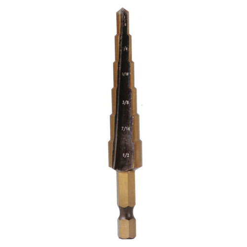 Stone Tools ST20ST377 3/16-1/2 Cobalt Step Drill