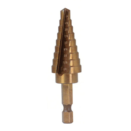 Stone Tools ST20ST378 1/4-3/4 Cobalt Step Drill