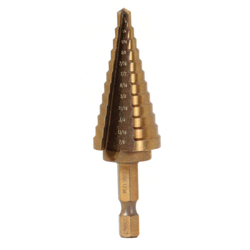 Stone Tools ST20ST380 3/16-7/8 Cobalt Step Drill